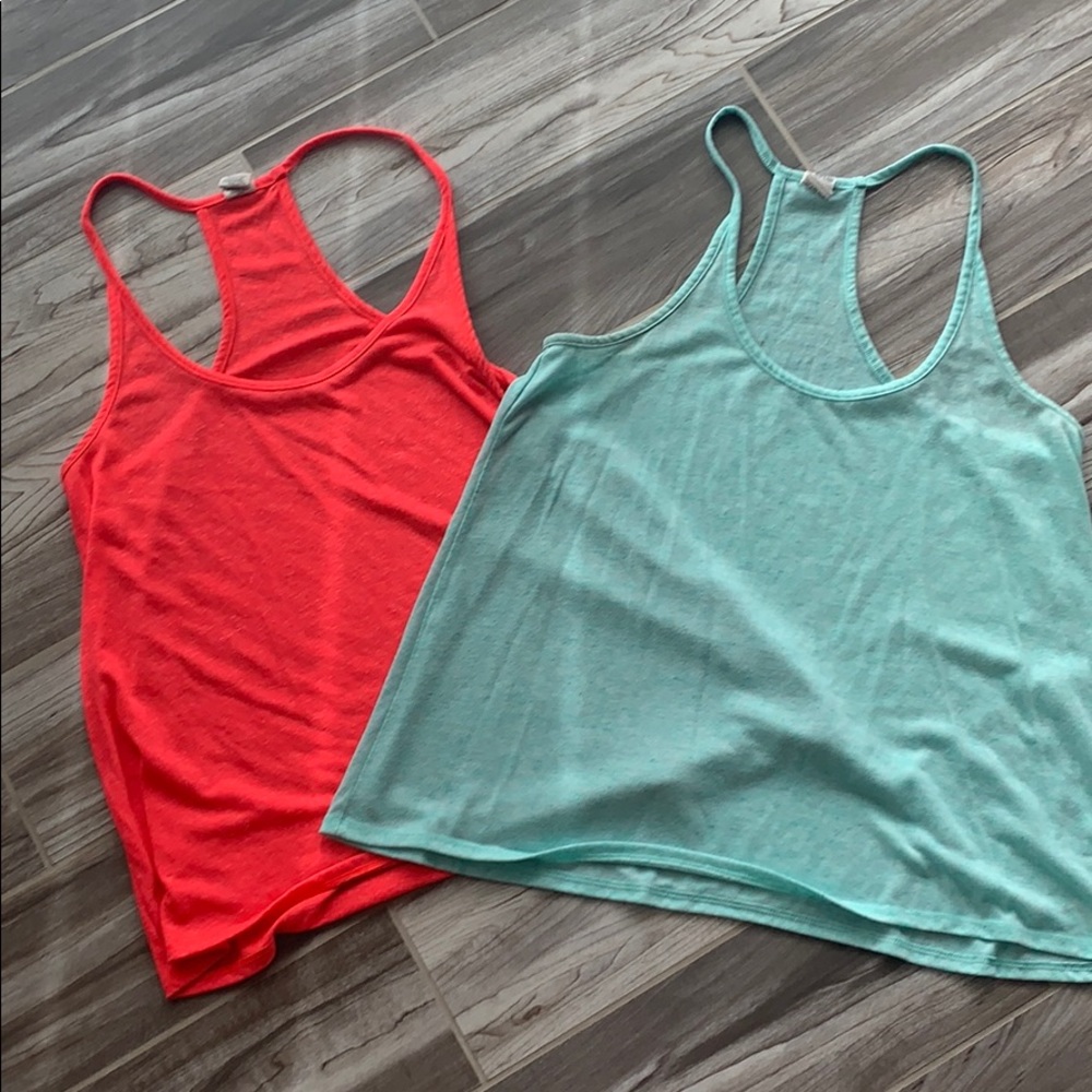 Bundle of Two PINK Racerback Tanks